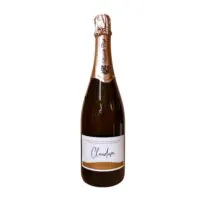 bottiglia spumante brut claudum locatelli caffi