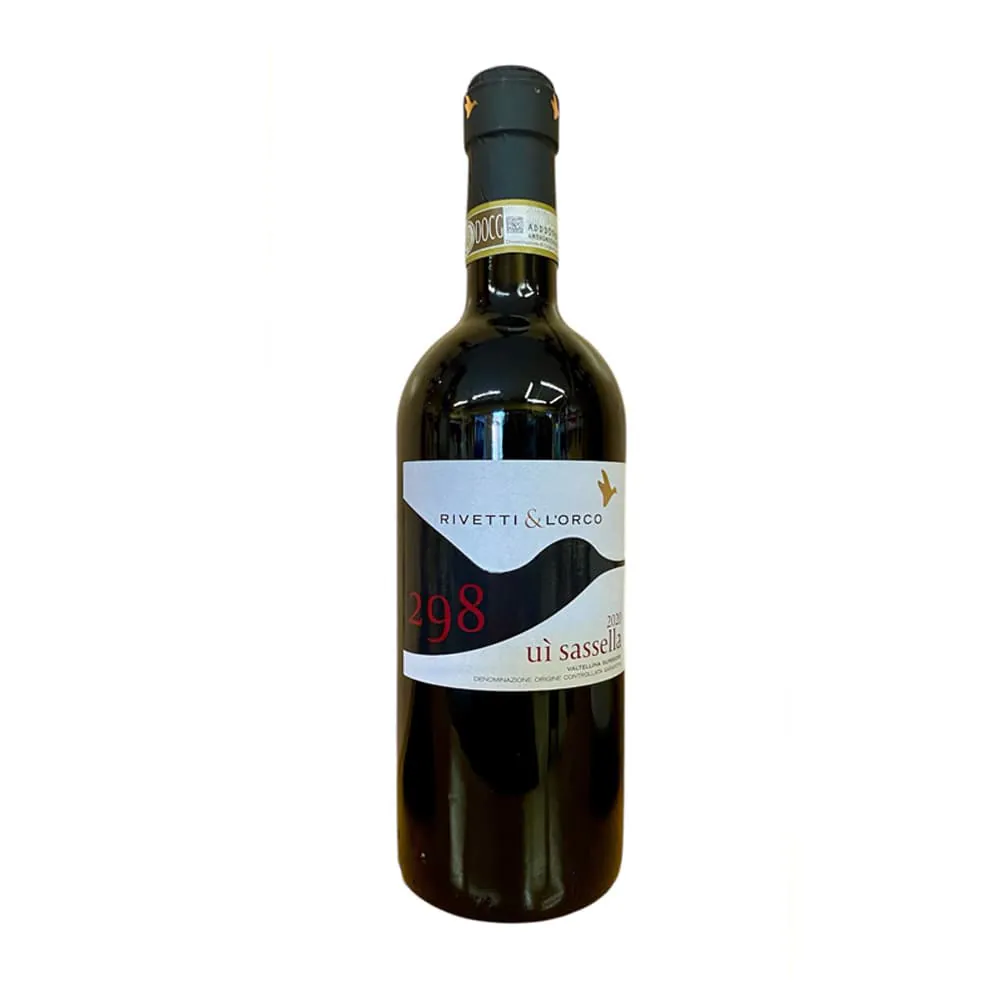 bottiglia rivetti e lauro uì sassella valtellina superiore