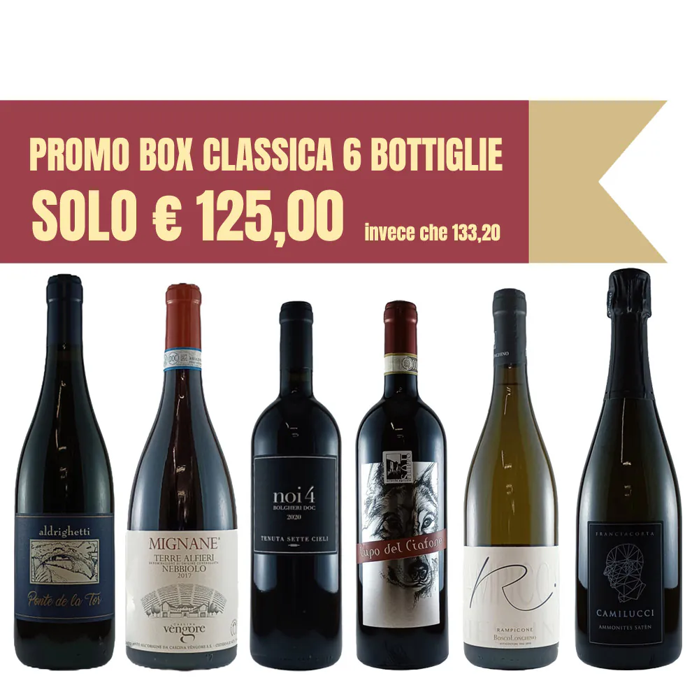 Promo Box Classica 6 bottiglie La Botte Piccola