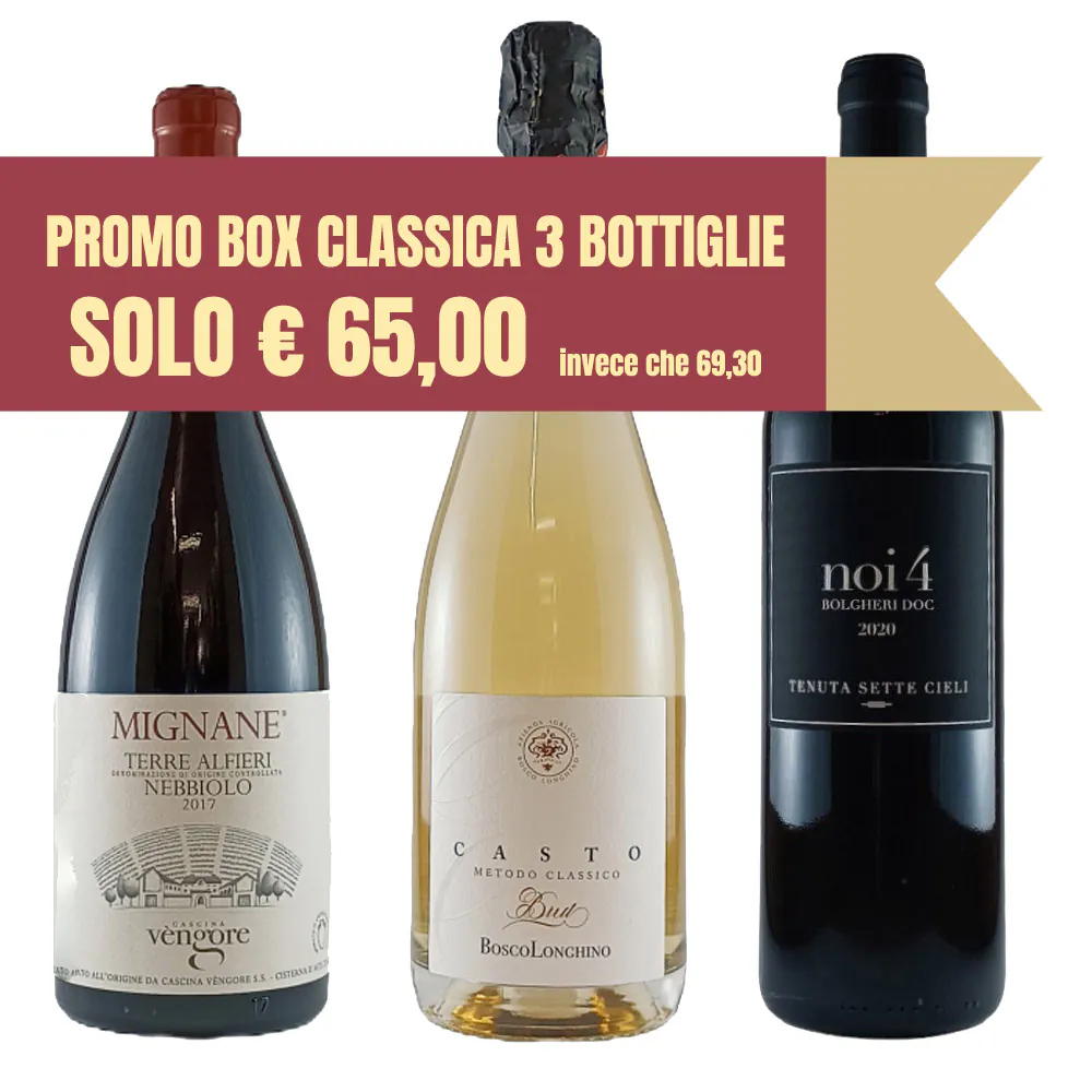 Promo Box Classica 3 bottiglie La Botte Piccola